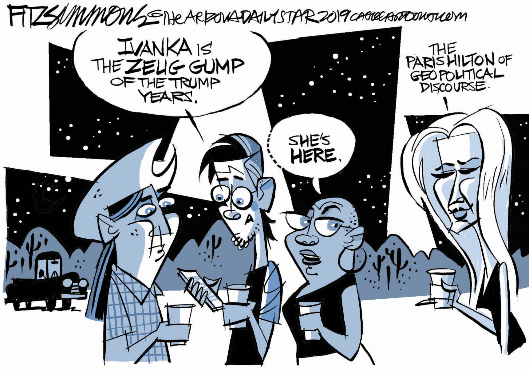 Daily Fitz Cartoon: Ivanks
